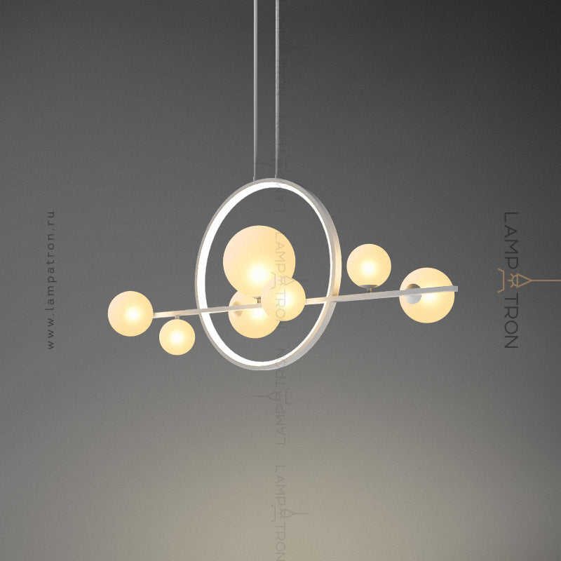 IONA L HALO Ring Chandelier