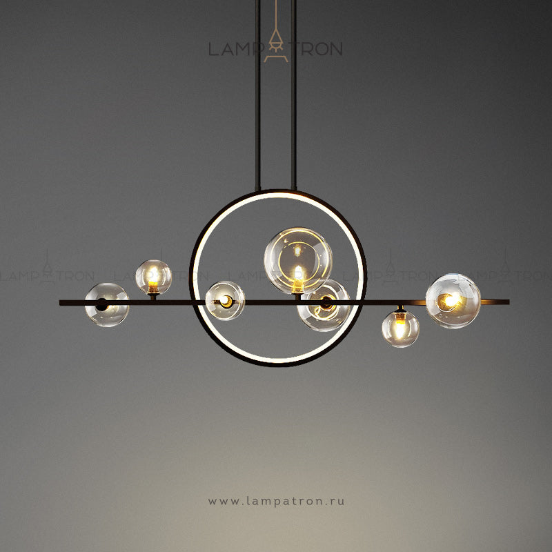 IONA L HALO Ring Chandelier