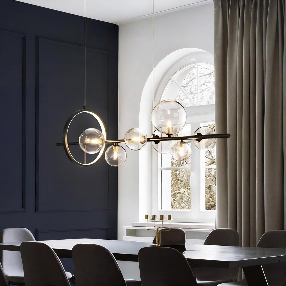 IONA L HALO Ring Chandelier