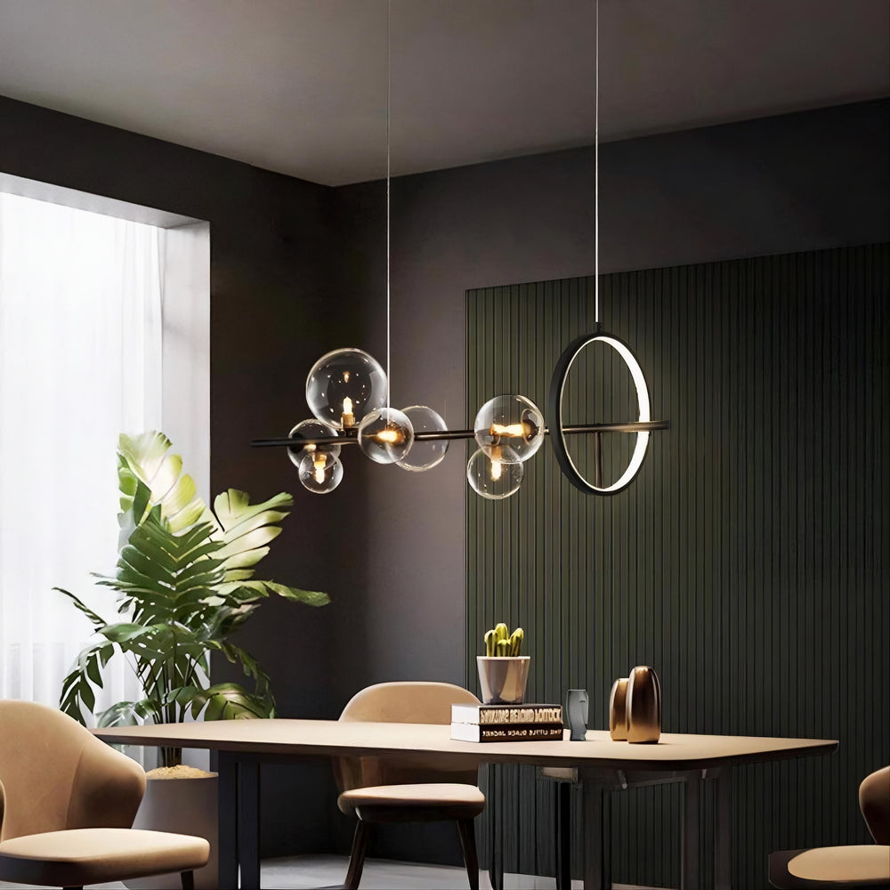 IONA L HALO Ring Chandelier