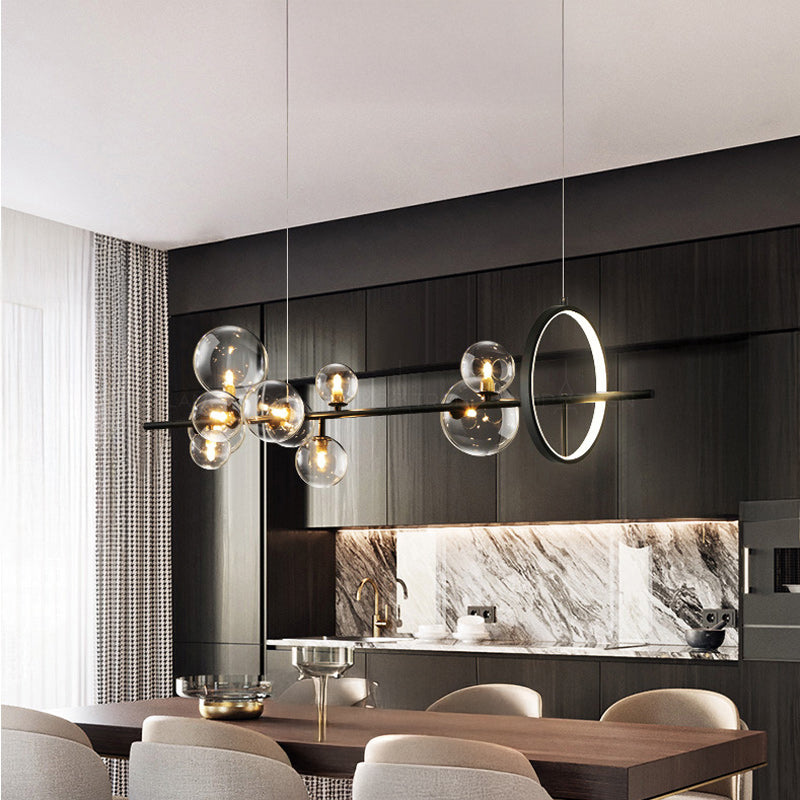 IONA L HALO Ring Chandelier