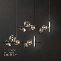 IONA L HALO Ring Chandelier