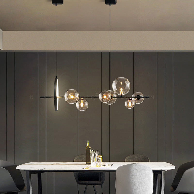 IONA L HALO Ring Chandelier