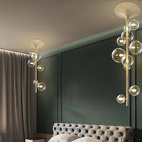 IONA LINE Ceiling Chandelier by Lampadom - close-up