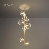IONA LINE Ceiling Chandelier by Lampadom - scale reference