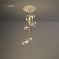 IONA LINE Ceiling Chandelier by Lampadom - ambient shot