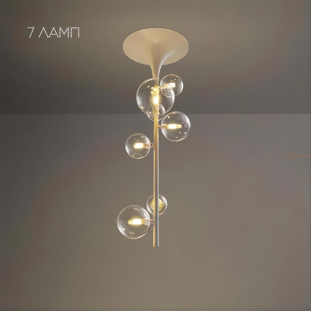 IONA LINE Ceiling Chandelier by Lampadom - close-up