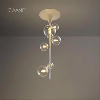 IONA LINE Ceiling Chandelier by Lampadom - close-up