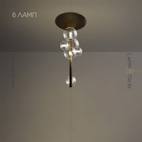 IONA LINE Ceiling Chandelier by Lampadom - ambient shot