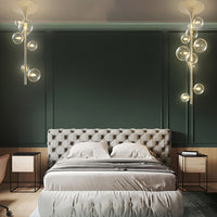 IONA LINE Ceiling Chandelier by Lampadom - detail view