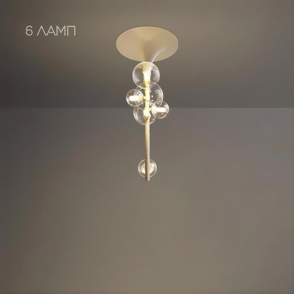 IONA LINE Ceiling Chandelier by Lampadom - angle view
