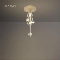 IONA LINE Ceiling Chandelier by Lampadom - angle view