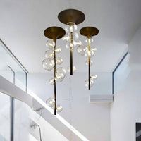 IONA LINE Ceiling Chandelier by Lampadom - top view
