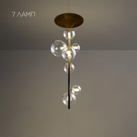 IONA LINE Ceiling Chandelier by Lampadom - scale reference