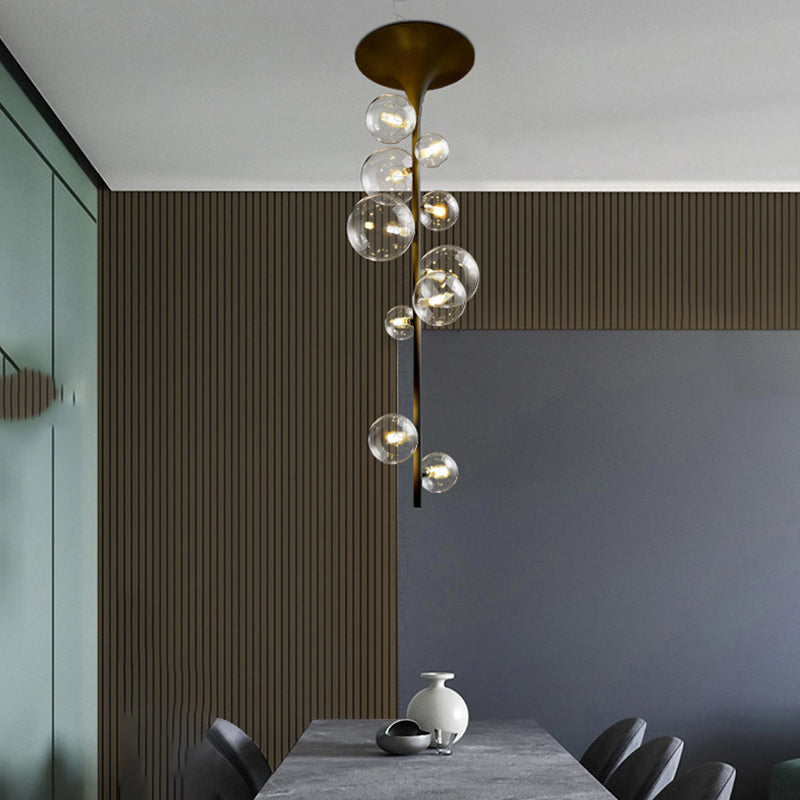 IONA LINE Ceiling Chandelier by Lampadom - detail view