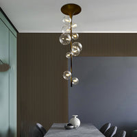 IONA LINE Ceiling Chandelier by Lampadom - detail view