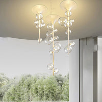 IONA LINE Ceiling Chandelier by Lampadom - close-up