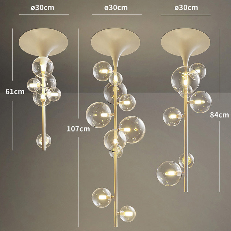IONA LINE Ceiling Chandelier by Lampadom - ambient shot