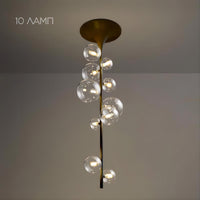 IONA LINE Ceiling Chandelier by Lampadom - detail view