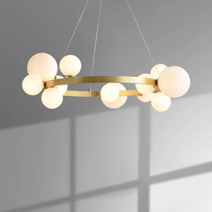 IONA MARBLE Ring Chandelier
