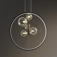IONA RING Pendant by Lampadom - scale reference