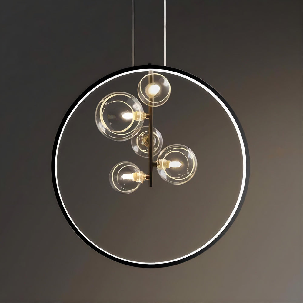 IONA RING Pendant by Lampadom - side view