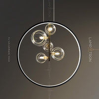 IONA RING Pendant by Lampadom - scale reference