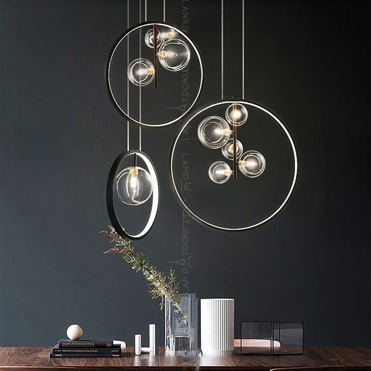 IONA RING Pendant by Lampadom - top view