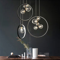IONA RING Pendant by Lampadom - top view