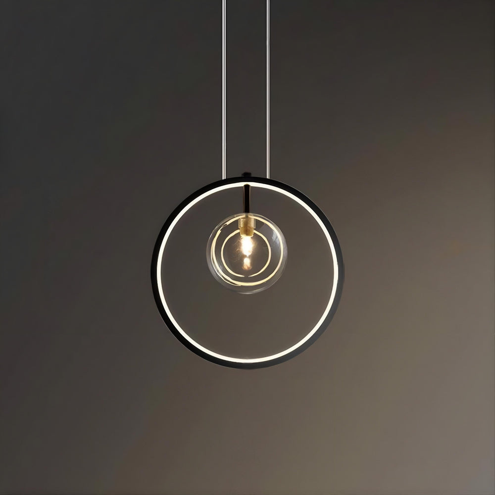 IONA RING Pendant by Lampadom - top view