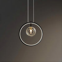 IONA RING Pendant by Lampadom - top view