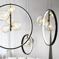 IONA RING Pendant by Lampadom - angle view