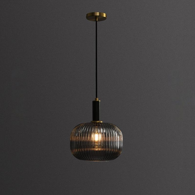 IRIS BLACK Pendant by Lampadom - detail view