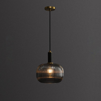 IRIS BLACK Pendant by Lampadom - detail view
