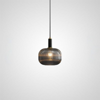 IRIS BLACK Pendant by Lampadom - ambient shot