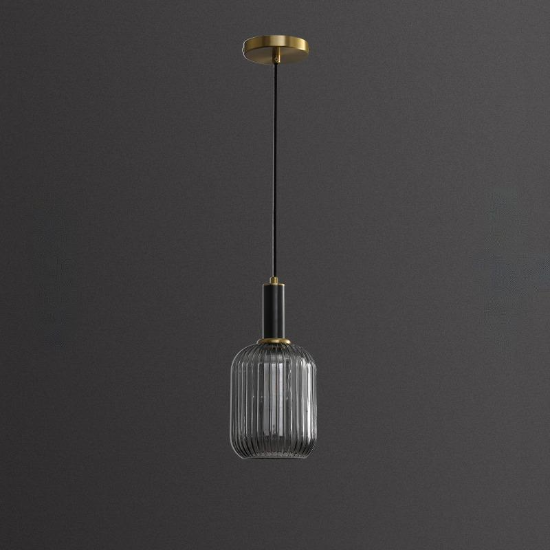 IRIS BLACK Pendant by Lampadom - angle view