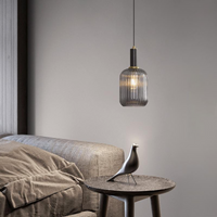 IRIS BLACK Pendant by Lampadom - detail view