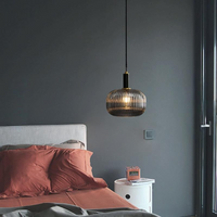 IRIS BLACK Pendant by Lampadom - scale reference
