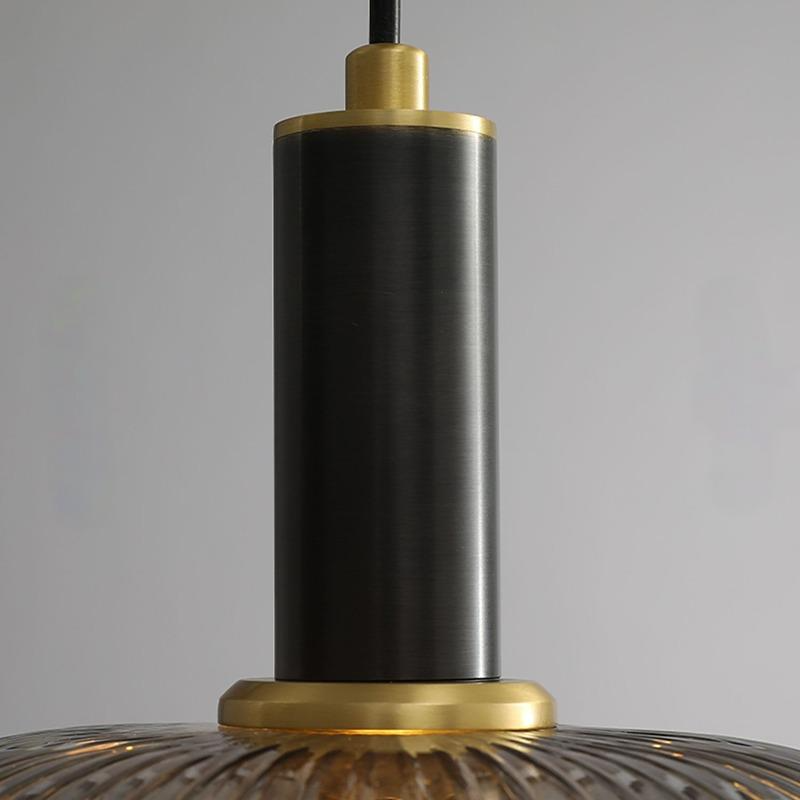 IRIS BLACK Pendant by Lampadom - angle view