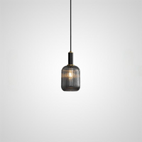 IRIS BLACK Pendant by Lampadom - scale reference