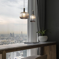 IRIS BLACK Pendant by Lampadom - ambient shot