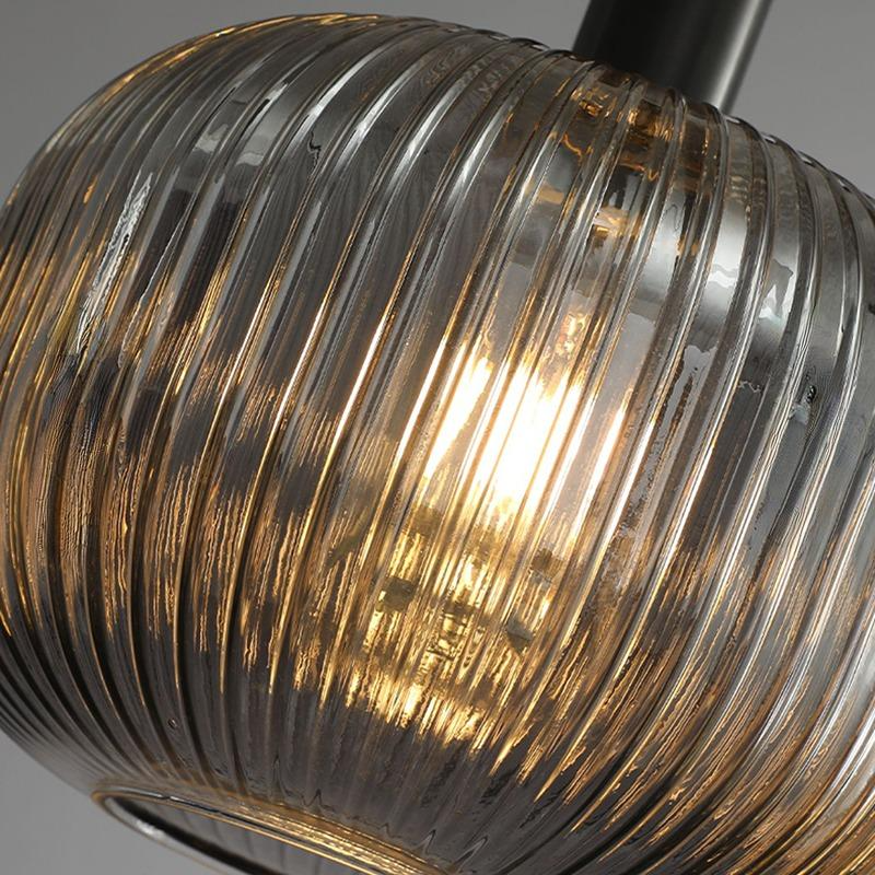 IRIS BLACK Pendant by Lampadom - top view