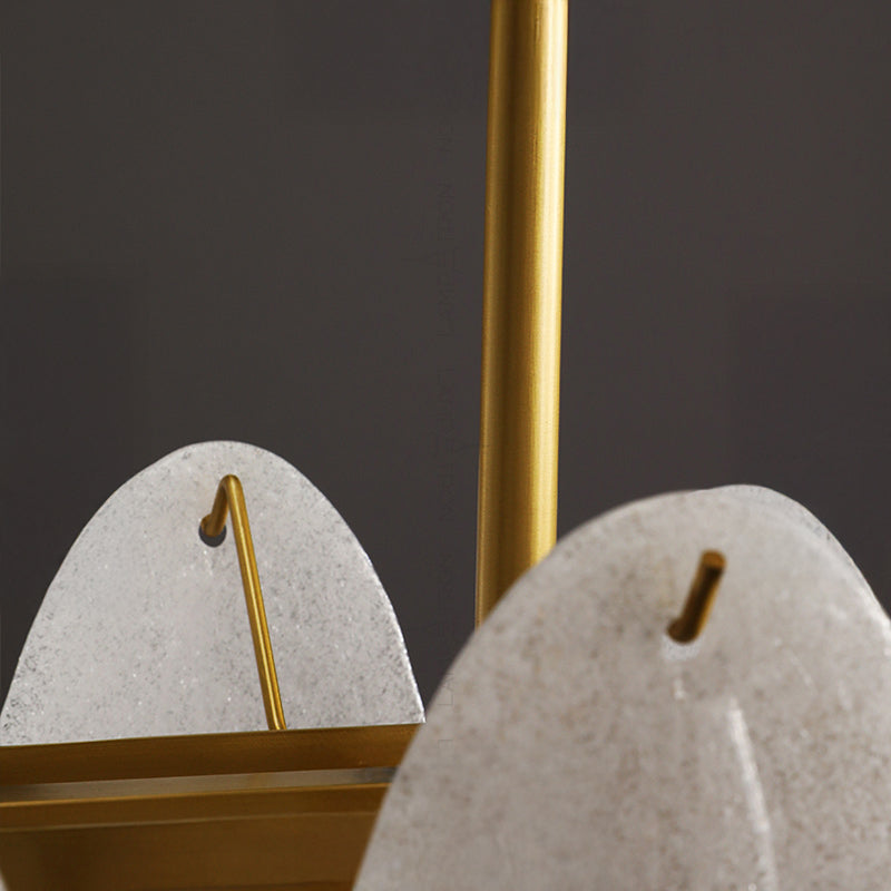 ISIDORA Linear Chandelier by Lampadom - angle view
