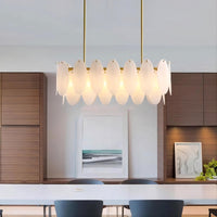 ISIDORA Linear Chandelier by Lampadom - detail view