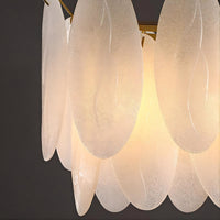 ISIDORA Linear Chandelier by Lampadom - close-up