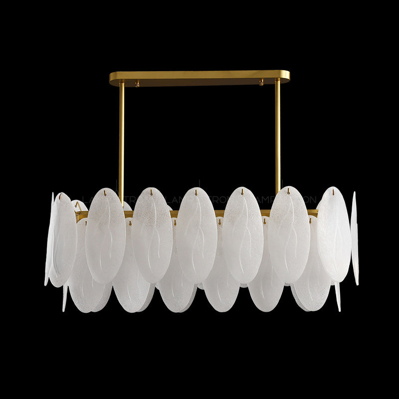 ISIDORA Linear Chandelier by Lampadom - ambient shot