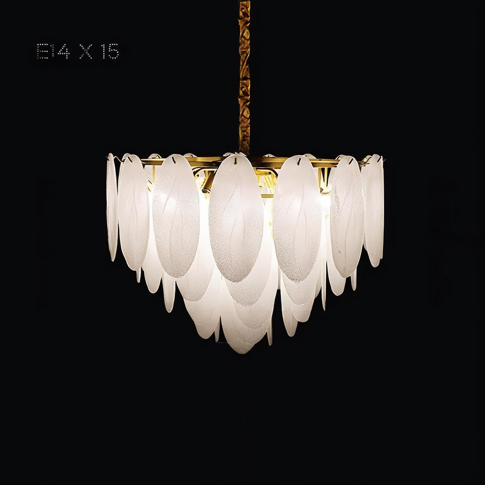 ISIDORA Chandelier by Lampadom - side view
