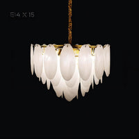 ISIDORA Chandelier by Lampadom - side view