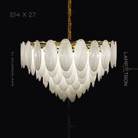 ISIDORA Chandelier by Lampadom - angle view