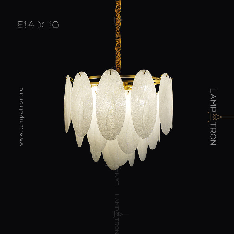 ISIDORA Chandelier by Lampadom - scale reference